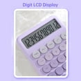 thumbnail image 3 of Calculatrice, Bouton Mignon Bouton Rond Enfants 12 Lcd Affichage Bureau Approprié Boutons Rond Bureau Utiliser 12 avec Affichage Lcd et Rond Qisuo 12 Lcd, 3 of 7