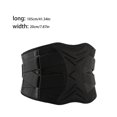 thumbnail image 3 of Advancent Cinturón de fitness ajustable para la parte inferior de la espalda, soporte para la cintura, protección antideslizante para el Ropa Deportiva, Zapatos XL, 3 of 6
