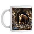 thumbnail image 3 of Lotusprinthandmade Love Bear Animal 3D White Ceramic Mug (11oz) (Made In US), Collectible Animal-Themed 3D Mug, Animal-Themed 3D Drinkware, 3 of 5