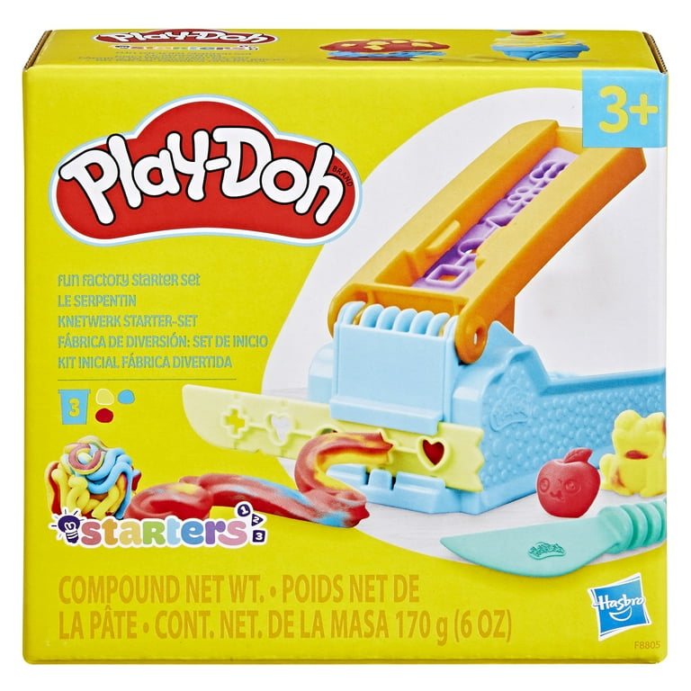 Play-Doh Fun Factory Starter Set, Preschool Toys for Ages 3+, Kids