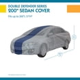 thumbnail image 3 of Duck Covers Double Defender Car Cover, Fits Sedans up to 16 ft. 8 in. L Fits select: 1990-2017 TOYOTA CAMRY, 1993-2017 NISSAN ALTIMA, 3 of 10