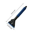 thumbnail image 3 of HomeDM Ice Scraper for Car Windshield 12.6 Inch Snow Scraper for Small Trucks Snow Removal Tool Accessories Ergonomic Foam Grip, 3 of 6