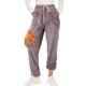 thumbnail image 2 of Pantalones de dormir de terciopelo coral grueso para mujer - Pantalones acolchados de talla grande para el invierno, cintura elástica - Poliéster, 2 of 8