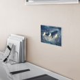 thumbnail image 5 of Yayeee Toggle Light Switch Wall Plate 3-Gang 6.37"x4.48" Decorative Outlet Cover, Night Floating Whale, 5 of 7