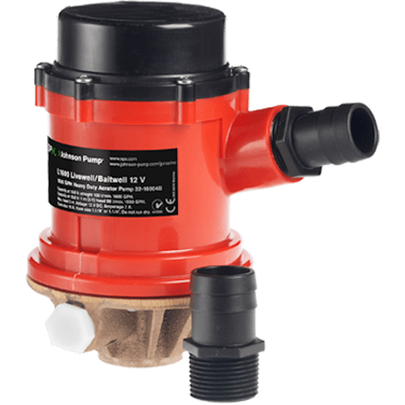 Johnson Pumps Livewell /Baitwell Pump 16004B Livewell /Baitwell Pump