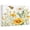 Yellow, variant on Spring Floral Canvas Wall Art 10" x 8" White Yellow Floral Daisy Butterfly Pastoral Frame Picture Prints, Ready to Hang Waterproof Artwork Decor for Bathroom, Kitchen Small Wall Spaces