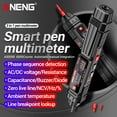 thumbnail image 3 of ANENG A3005A/B Digital Intelligent Professional Multimeter Sensor Pen Phase Sequence Tester AC Voltage Meter Non- Voltmeter Electric Tool, 3 of 6