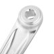 thumbnail image 4 of Biela Eatbuy de 170 mm para bicicleta, izquierda, de aleación de aluminio, accesorio de repuesto para bicicleta de montaña (orificio rómbico plateado), 4 of 8