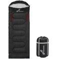 thumbnail image 1 of Saco de dormir Sportneer Wearable XL para adultos negro, 1 of 7