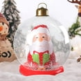 thumbnail image 5 of Bola inflable gigante transparente de Navidad de 56 cm con luces, adornos navideños, globo inflable de PVC para Navidad, decoración navideña, 5 of 5