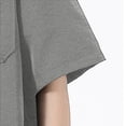 thumbnail image 5 of VgaVtl Elbow-Length Collared Shirt Men Summer Oversized Button Breathable Casual Everyday Clothes for Men, 5 of 5
