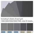 thumbnail image 5 of 25pcs Sandpaper 9 X 3.6 Inch Wet Dry Sandpaper For Wood Polishing, 5 of 5