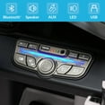 thumbnail image 4 of Kidzone 12V Ride On Car for Kids,Licensed Maserati GT2 Electric Battery Powered Sports Car Toy w/ Remote Control & Manual Drive, LED Lights, Bluetooth & USB & AUX Port - White, 4 of 7