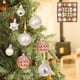 thumbnail image 1 of Fiudx Liquidación navideña 44 bolas colgantes navideñas de colores: adornos navideños a prueba de fuegos artificiales para fiestas, suministros para árboles de Navidad, 1 of 6