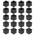 thumbnail image 1 of Uxcell Paquete de 20 Tapas de Pierna Cuadradas para Muebles, Tapas de Pierna de 0.86" (22mm) para Sillas/Mesas/Camas, 1 of 7
