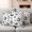 Black, variant on Black Gray Thanksgiving Outdoor Waterproof Pillow Covers, Fall Pumpkins Leaves Watercolor Art Decorative Rectangle Throw Pillowcase Sofa Cushion Sham for Patio/Couch/Chair, 20"x12" 2 Pack