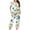 Multicolor, variant on Wancir Women's Pajama Sets Tie Dye Casual Sleepwear short Sleeve Pullover Tops Long Pants Pockets Joggers