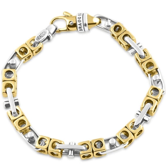 Pompeii Men's Designer Mariner Link 14k Gold (48gram) or Platinum (78gram) 6.5mm Bracelet