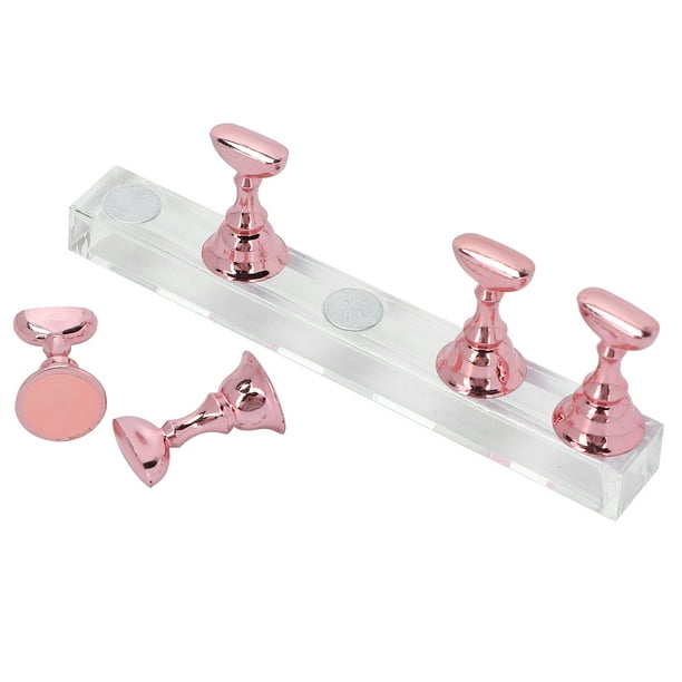 Soporte Para Uñas Para Pintar Uñas, Soporte Para Práctica De Exhibición De Arte De Uñas, Soporte Para Uñas, Soporte Para Uñas Para Prensas, Soporte Magnético Para Puntas De