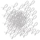 thumbnail image 1 of Bridas de nailon con orificio para tornillos, bridas de cabeza fija para interiores, 100 unidades 48 x 200 mm blanco, 1 of 9