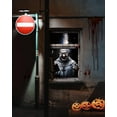 thumbnail image 2 of 2 Pack of Halloween Corrupt Priest Ghost Window Door Cover, Halloween Decoration, Party Decors, 2 of 12