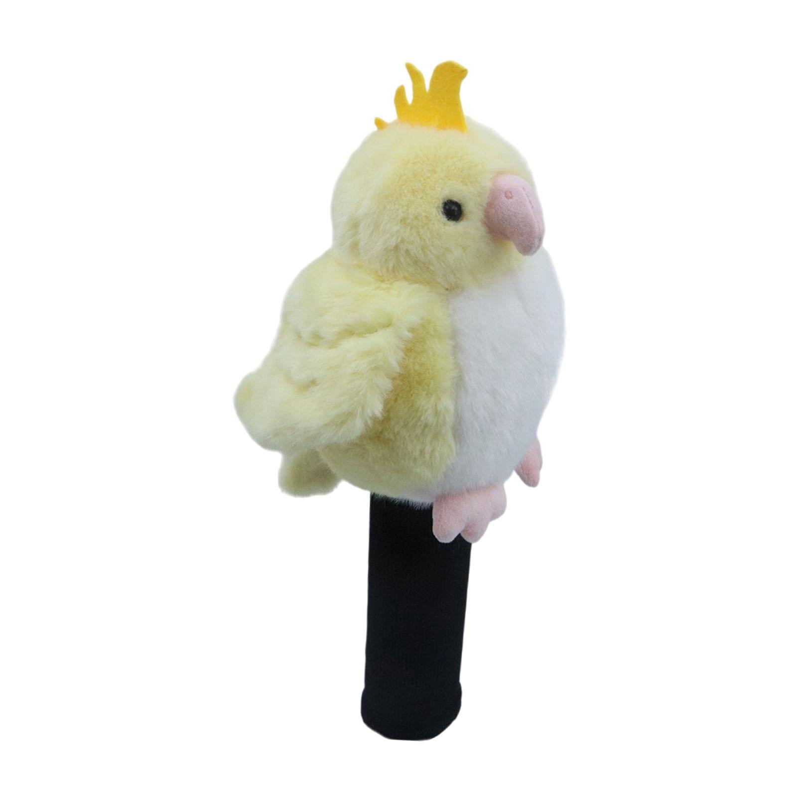 DimyFew Parrot Driver Head Cover Protection Sleeve Novelty Protector Cute Golf Headcover Yellow