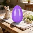 thumbnail image 6 of 11.8 Inch Open Top Jumbo Easter Egg Plastic Refillable Shell In Bright Colors For Party Gift Basket Fillers, Surprise Storage, Hunt Activity, School Classroom, Seasonal Decor, Reusable Durable Design, 6 of 6