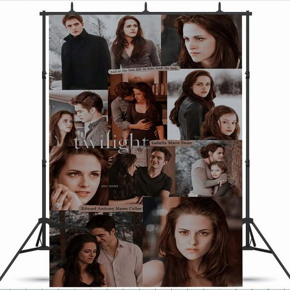 Twilight Party Supplies Backdrop Banner Poster Birthday Decorations Background for Photography Taspestry