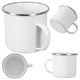 thumbnail image 4 of Great! Here\'s a polished product description for the **"4pcs Portable Enamel Camping Cup Lightweight Enamel Mug With Handle Travel Mug For Outdoor, 4 of 5