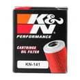 thumbnail image 4 of K&N Motorcycle Oil Filter: High Performance, Premium, Designed to be used with Synthetic or Conventional Oils: Fits Select Yamaha Vehicles, KN-141, 4 of 5