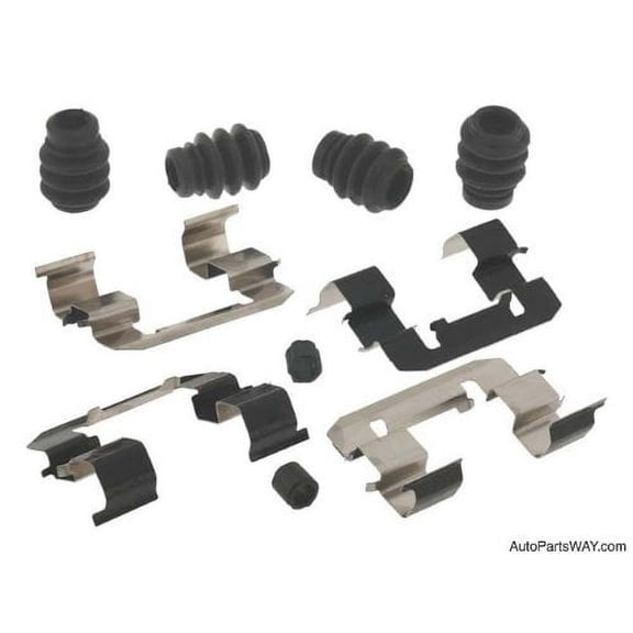 carlson h5826q front disc brake hardware kit