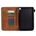 thumbnail image 4 of SaniMore Case for Fire 7" 12th Gen 2022, PU leather Embossed Tree with Auto Sleep/Wake Pen Holder Card Slots Anti-slip Strip Flip Folio Wallet Business Cover, Brown, 4 of 9