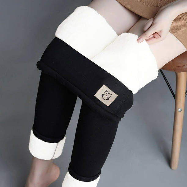 Womens' Warm Legging Tummy Control Print Warm Winter Tight Thick