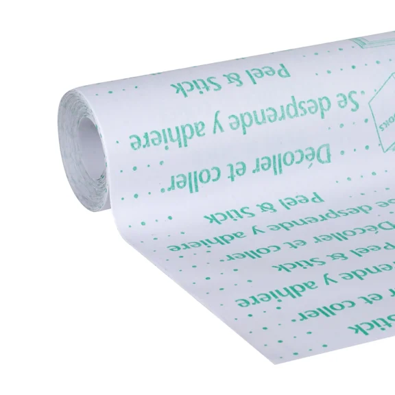 Adhesive Shelf Liner, Clear, 18 In. X 24 Ft. Roll