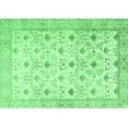 thumbnail image 1 of Ahgly Company Indoor Rectangle Persian Emerald Green Traditional Area Rugs, 2' x 3', 1 of 4
