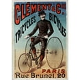 thumbnail image 3 of Vintage Apple Collection 11x14 Black Modern Framed Museum Art Print Titled - Clement Tricycles, 3 of 5