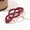 Red, variant on Honmine Vintage French Barrette Clips, Upgraded Hair Stylish Accessories, Metal Hair Clips for Women Girls Thick to Thin Hair