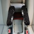 thumbnail image 4 of Yuyamidu Sun and Moon Car Seat Arm Rest Cover Accessories Black Vehicle Seat Armrest Protector for SUV Car Truck Anti-Scratch Car Armrest Cover Car Interior Decor, 4 of 7