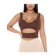 thumbnail image 1 of Txlixc Chaleco de verano femenino, blusa sin mangas de cuello u de color sólido Txlixc moda, 1 of 4
