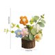 thumbnail image 3 of Crochet Flowers Artificial Potted Plants For Office Desk Car Dashboard Decor Gifts For Women Handmade Knitted Flowers Home Decoration, 3 of 6