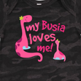 thumbnail image 4 of Inktastic My Busia Loves Me Girl Dinosaur Girls Baby Bodysuit, 4 of 5