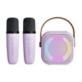 thumbnail image 1 of figatia Mini Karaoke Machine for Kids Portable BT Speaker Sturdy Easy to Use Creative, 1 of 8