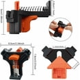 thumbnail image 2 of High-quality Multi-angle Pro Corner Clamp, Stainless Steel Adjustable Spring Loaded Right Clamp, Perfect For Precise Alignment Fixing Frames And Multi-purpose Woodworking Clamp (4, 2 of 5