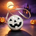 thumbnail image 2 of Halloween Shoulder Bags, Pumpkin Themed Shoulder Messenger Purse, Funny Handheld Bag for Halloween Holiday Party, 2 of 5