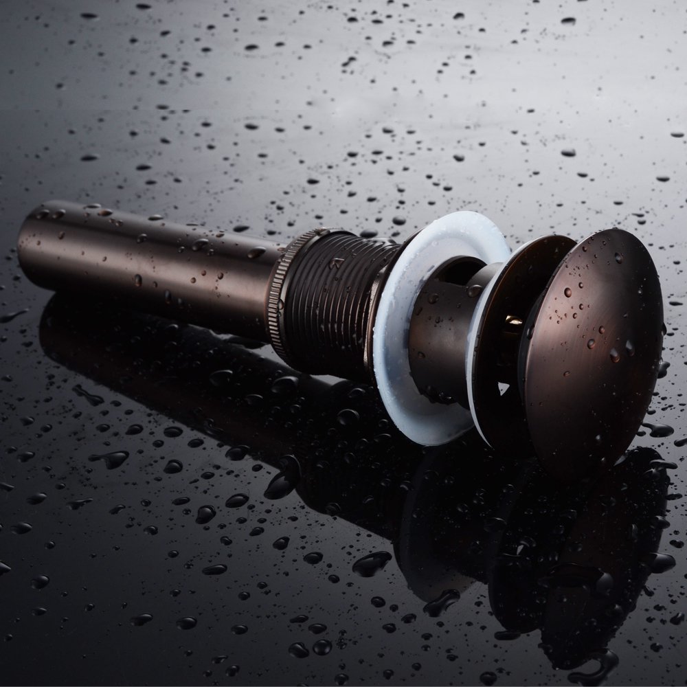 KES Bathroom Faucet Vessel Vanity Sink Pop Up Drain Stopper with