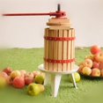 thumbnail image 6 of 3.2 Gallon Fruit Apple Wine Press - 100% Nature/Healthy Apple & Grape & Berries Crusher Manual Juice Maker, Solid Wood Basket with 6 Blocks (LFGB Certified, Heavy Duty), 6 of 6