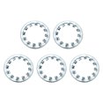 thumbnail image 1 of 5Pcs SAE 7/8" Zinc-Plated Carbon Steel Internal Tooth Lock Washer, 1 of 6
