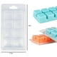 thumbnail image 3 of Wax Melt Containers-8 Cavity Clear Empty Plastic Wax Melt -25 Packs Cubes Clamshells for Tarts Wax, 3 of 5