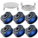 thumbnail image 1 of Paquete de 6 cuerdas de repuesto para Weed Wacker, compatibles con repuestos de recortadoras inalámbricas Ryobi de 18v, 24v y 40v, piezas #AC14RL3A, 1 of 7