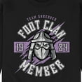 thumbnail image 3 of Teenage Mutant Ninja Turtles - Foot Clan Member - Men's Crew Neck Fleece Pullover, 3 of 5